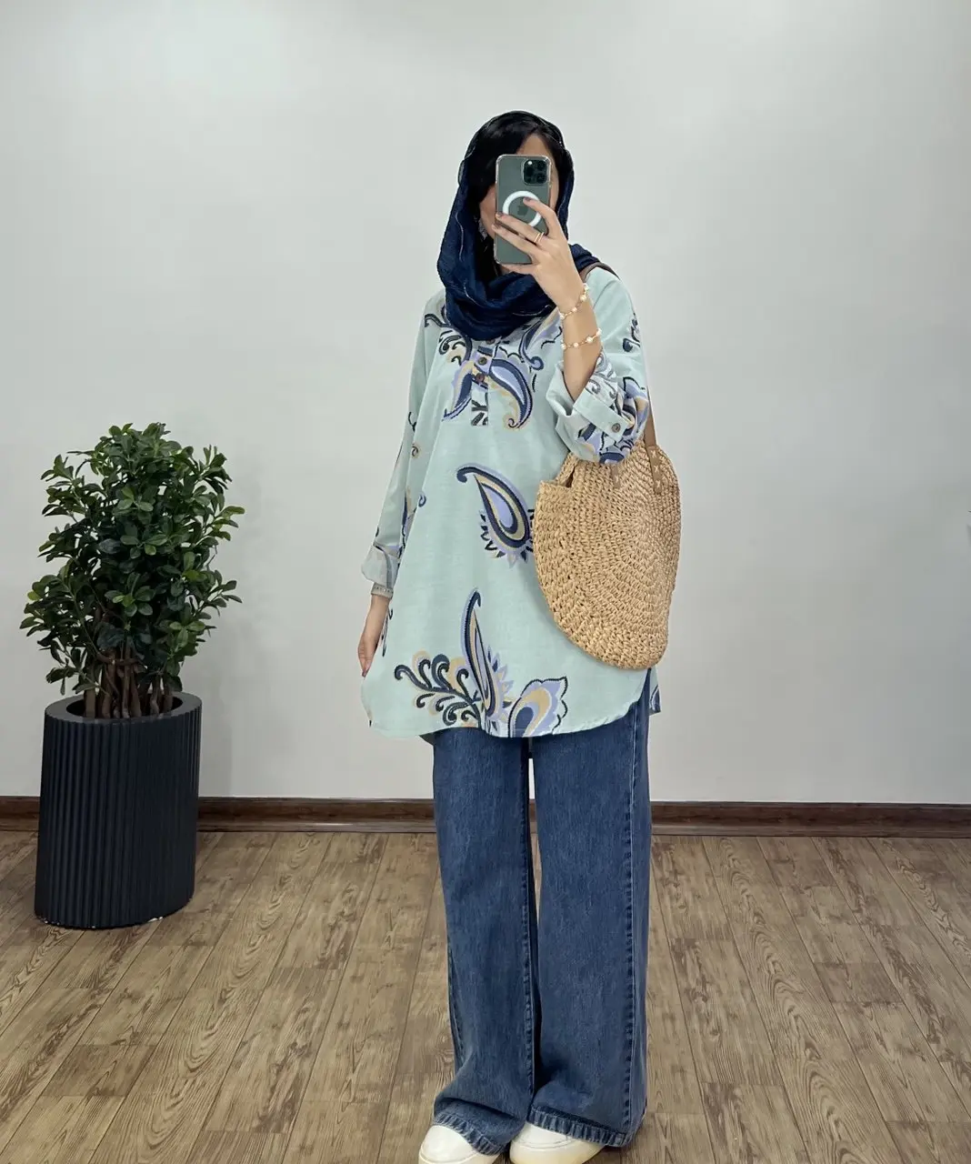 مانتو لینن پنبه ایتالیایی ناریا
